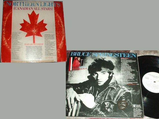 Bruce Springsteen - BORN IN THE USA / TEARS ARE NOT ENOUGH